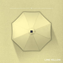 Load image into Gallery viewer, 10ft Solar LED Lighted Patio Umbrella w/ Tilt Adjustment, Fade-Resistance