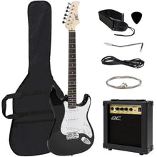 Load image into Gallery viewer, 39in Beginner Electric Guitar Kit w/ Case, 10W Amp, Tremolo Bar
