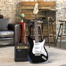 Load image into Gallery viewer, 39in Beginner Electric Guitar Kit w/ Case, 10W Amp, Tremolo Bar
