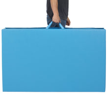 Load image into Gallery viewer, 10ft 4-Panel Folding Foam Gym Exercise Floor Mat w/ Carrying Handles
