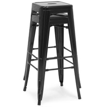 Load image into Gallery viewer, 30in Set of 2 Industrial Metal Bar Stools
