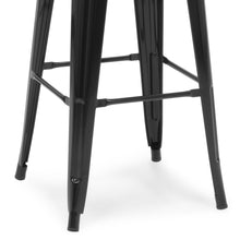 Load image into Gallery viewer, 30in Set of 2 Industrial Metal Bar Stools
