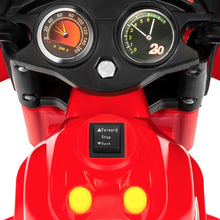 Load image into Gallery viewer, 6V Kids 3-Wheel Motorcycle Ride-On Toy w/ LED Lights, Music, Storage
