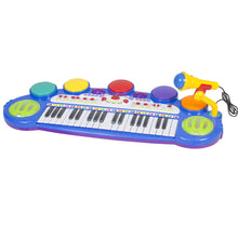 Load image into Gallery viewer, 37-Key Kids Electric Keyboard w/ Microphone, Stool
