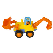Load image into Gallery viewer, Set of 4 Kids Push and Go Construction Truck Toys
