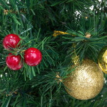 Load image into Gallery viewer, 22in Tabletop Christmas Tree w/ Lights, Berries, Ornaments
