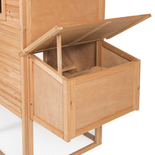 Load image into Gallery viewer, 80in Wooden Chicken Coop
