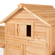 Load image into Gallery viewer, 80in Wooden Chicken Coop
