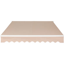 Load image into Gallery viewer, Retractable Patio Awning w/ Aluminum Frame, Crank Handle, 98x80in
