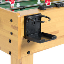 Load image into Gallery viewer, 48in Foosball Soccer Arcade Game Table w/ Built-In Cup Holders, 2 Balls
