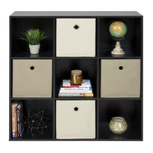 Load image into Gallery viewer, 9-Cube Bookshelf Storage Display w/ Removable Panels
