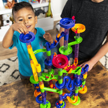 Load image into Gallery viewer, 105-Piece Kids STEM Marble Run Coaster Track Toy Set
