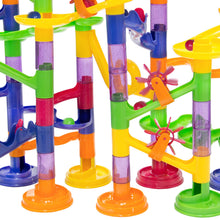 Load image into Gallery viewer, 105-Piece Kids STEM Marble Run Coaster Track Toy Set
