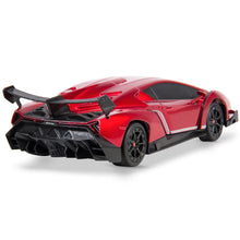 Load image into Gallery viewer, 1/24 Kids RC Lamborghini Veneno Racing Car Toy w/ Lights, Shock Suspension
