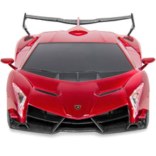 Load image into Gallery viewer, 1/24 Kids RC Lamborghini Veneno Racing Car Toy w/ Lights, Shock Suspension
