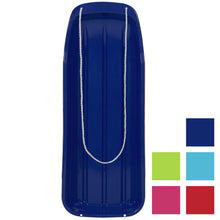 Load image into Gallery viewer, 48in Kids Toboggan Snow Sled Board w/ Pull Rope, Curved Edges
