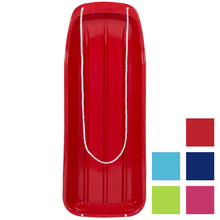 Load image into Gallery viewer, 48in Kids Toboggan Snow Sled Board w/ Pull Rope, Curved Edges
