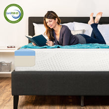 Load image into Gallery viewer, 10in Dual Layered Mattress w/ Gel Memory Foam
