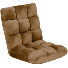 Load image into Gallery viewer, Adjustable Memory Foam Gaming Floor Chair Seat w/ 14 Positions
