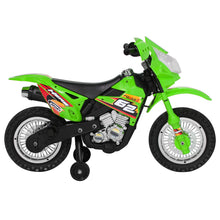 Load image into Gallery viewer, 6V Kids Electric Ride-On Motorcycle Toy w/ Training Wheels, Lights, Music
