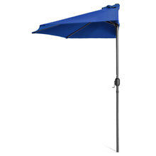 Load image into Gallery viewer, 9ft Half Patio Umbrella w/ Crank
