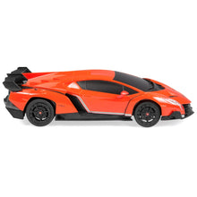 Load image into Gallery viewer, 1/24 Kids RC Lamborghini Veneno Racing Car Toy w/ Lights, Shock Suspension
