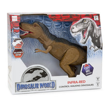 Load image into Gallery viewer, 21in Walking Tyrannosaurus Rex Dinosaur Toy - Brown
