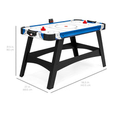 Load image into Gallery viewer, 54in Air Hockey Table w/ 2 Puck, 2 Paddles, LED Score Board
