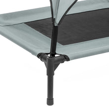 Load image into Gallery viewer, 30in Raised Cooling Dog Bed w/ Removable Canopy
