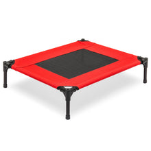 Load image into Gallery viewer, 30in Raised Cooling Dog Bed w/ Removable Canopy
