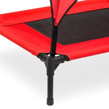 Load image into Gallery viewer, 30in Raised Cooling Dog Bed w/ Removable Canopy
