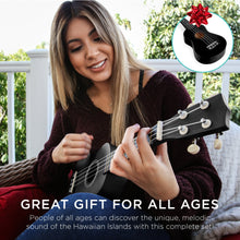 Load image into Gallery viewer, Acoustic Soprano Basswood Ukulele Starter Kit w/ Bag, Strap, Tuner
