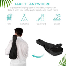 Load image into Gallery viewer, Acoustic Soprano Basswood Ukulele Starter Kit w/ Bag, Strap, Tuner
