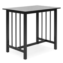 Load image into Gallery viewer, 3-Piece Counter Height Dining Table Set w/ 2 Stools, Space-Saving Design
