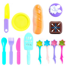 Load image into Gallery viewer, 37-Piece Kids Pretend Kitchen Tea Party Play Set
