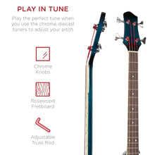 Load image into Gallery viewer, Acoustic Electric Bass Guitar w/ Equalizer, Truss Rod
