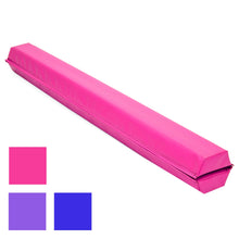 Load image into Gallery viewer, 9ft Full Size Folding Floor Balance Beam for Gymnastics and Tumbling
