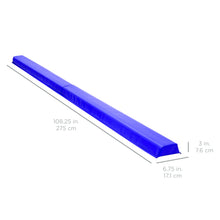 Load image into Gallery viewer, 9ft Full Size Folding Floor Balance Beam for Gymnastics and Tumbling
