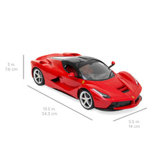 Load image into Gallery viewer, 27 MHz 1/14 Scale Kids Ferrari Model RC Toy Car w/ 5.1 MPH Max Speed, Lights
