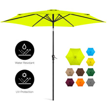 Load image into Gallery viewer, 10ft Outdoor Steel Market Patio Umbrella Decoration w/ Tilt, Crank Lift
