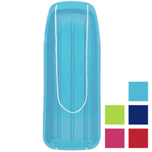 Load image into Gallery viewer, 48in Kids Toboggan Snow Sled Board w/ Pull Rope, Curved Edges
