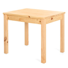 Load image into Gallery viewer, 3-Piece Kids Wooden Activity Table Furniture Set w/ 2 Chairs
