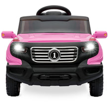 Load image into Gallery viewer, 6V Kids Ride-On Car Truck Toy w/ RC Parent Control, 3 Speeds, Lights, Horn
