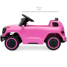 Load image into Gallery viewer, 6V Kids Ride-On Car Truck Toy w/ RC Parent Control, 3 Speeds, Lights, Horn
