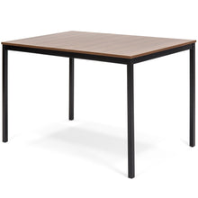 Load image into Gallery viewer, 48in Modern Rectangular Dining Table Office Desk - Brown
