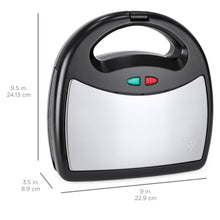 Load image into Gallery viewer, 3-in-1 750W Auto Shut Down Dishwasher Safe Sandwich Maker Press
