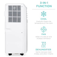 Load image into Gallery viewer, 3-in-1 10,000 BTU Air Conditioner Fan Dehumidifier for Up to 200 Sq. Ft.
