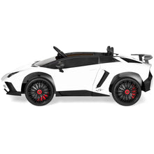 Load image into Gallery viewer, 12V Kids Ride-On Lamborghini Aventador SV Sports Car Toy w/ Parent Control
