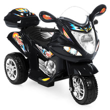 Load image into Gallery viewer, 6V Kids 3-Wheel Motorcycle Ride-On Toy w/ LED Lights, Music, Storage
