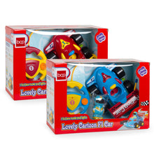 Load image into Gallery viewer, Set of 2 Kids RC Remote Control Racing Car Toys w/ Action Figures
